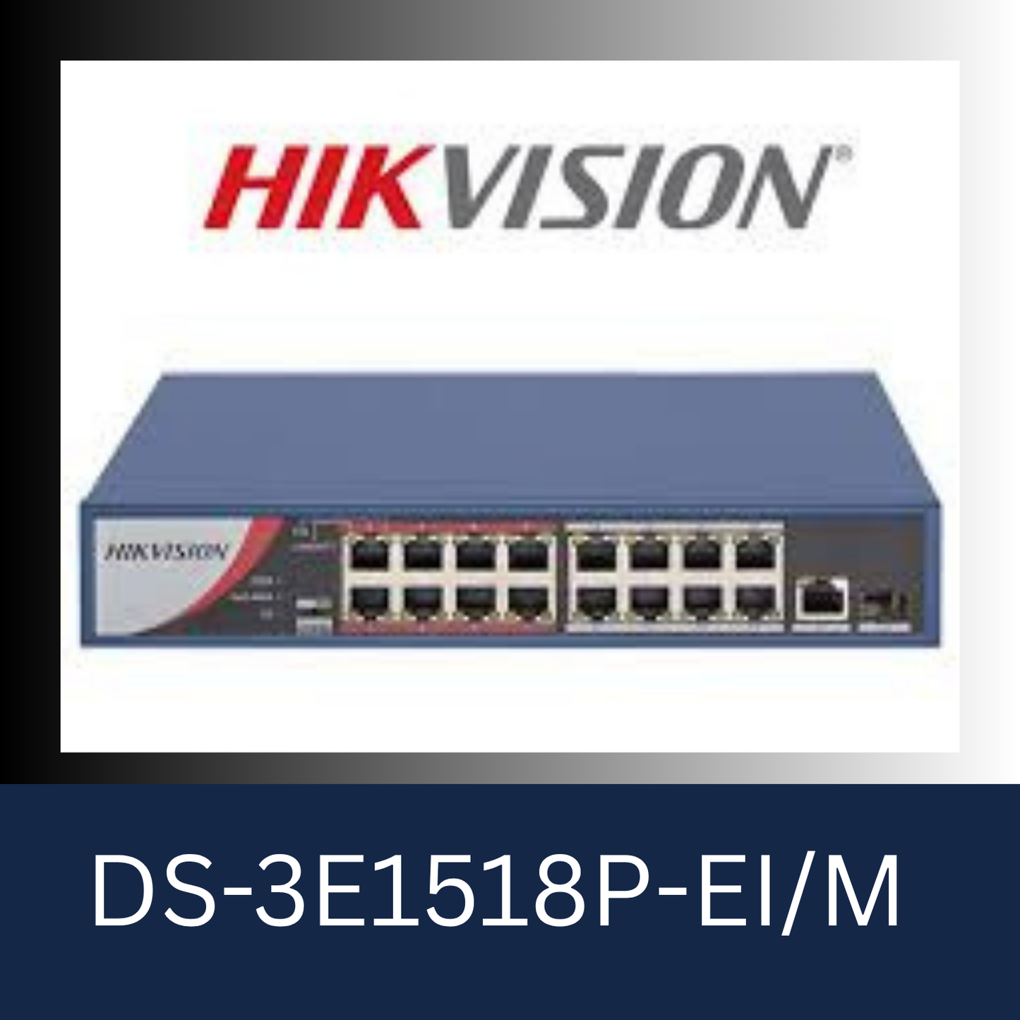 Hikvision 16-Port PoE Switch