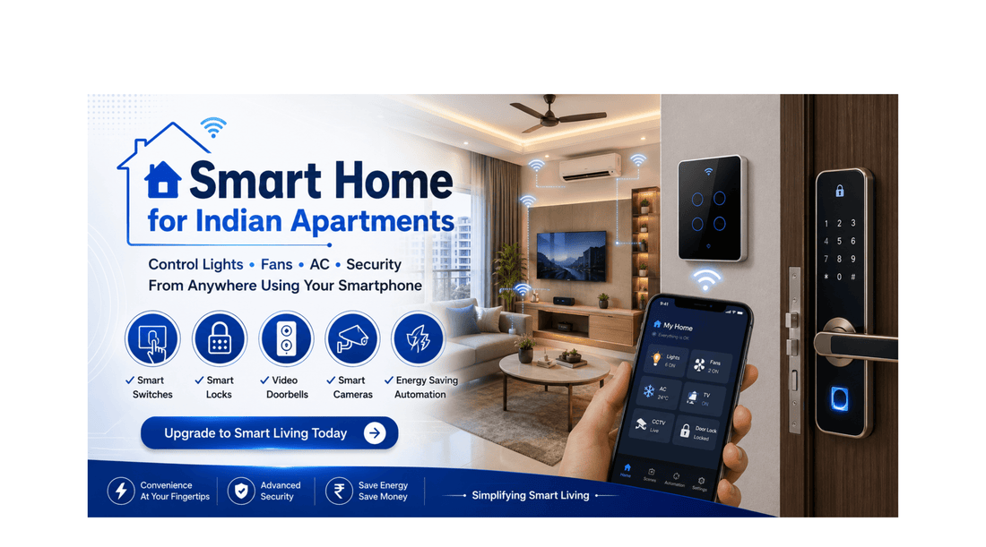 Complete smart home setup guide for Indian homes – FERNSTZHOME automation