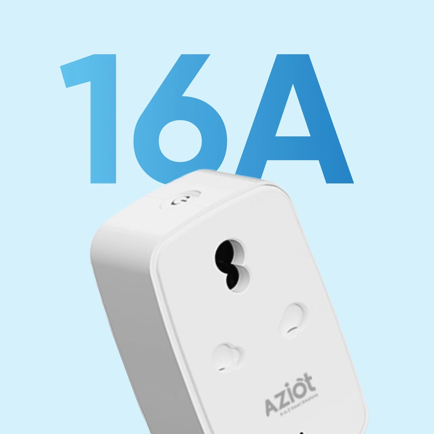 16A Smart Plug with Energy Monitoring + Wi-Fi + Bluetooth