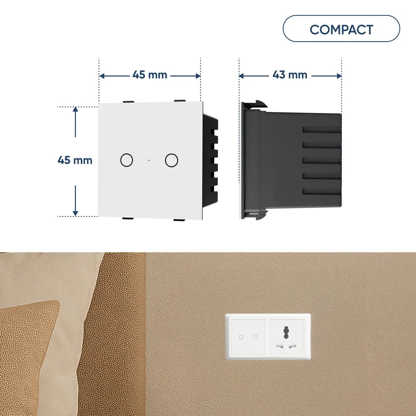 2 Gang Smart Switch