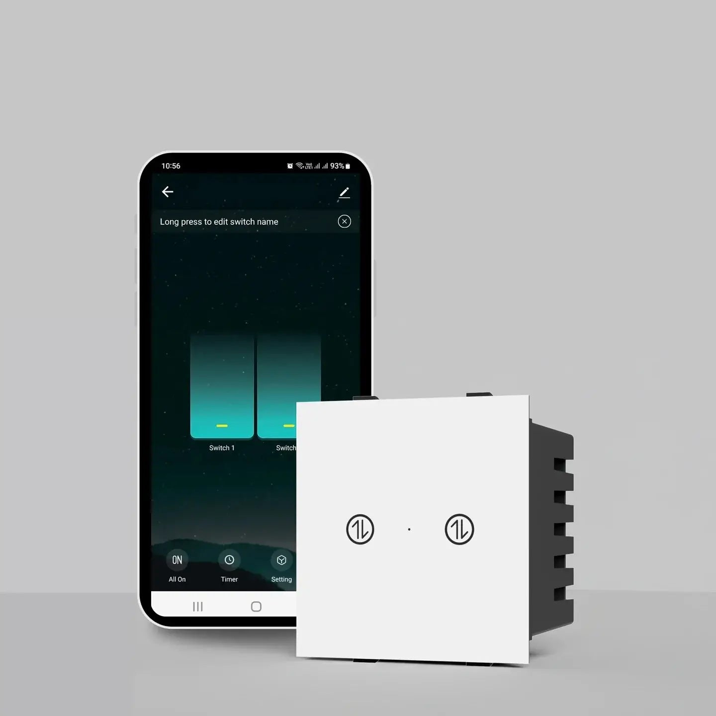 2-Way 2-Gang Smart Switch