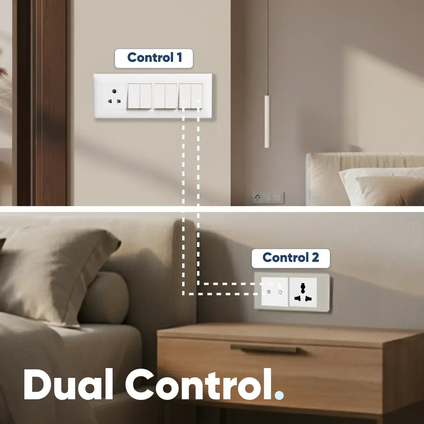 2-Way 2-Gang Smart Switch