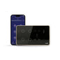 Wi-Fi + Bluetooth Smart Touch Switch Panel (4 Module – 4 Switch + Socket)