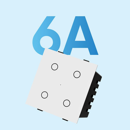 Wi-Fi 4 Gang Smart Touch Switch