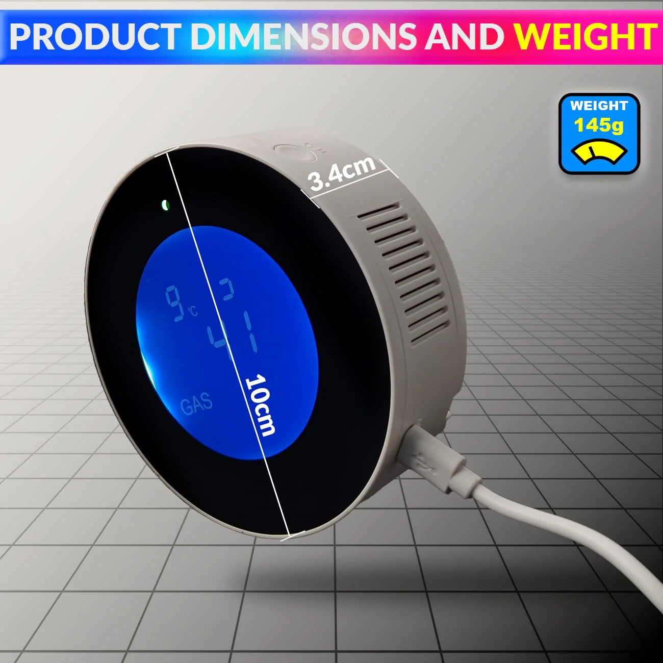 Smart WiFi Gas Leak Detector