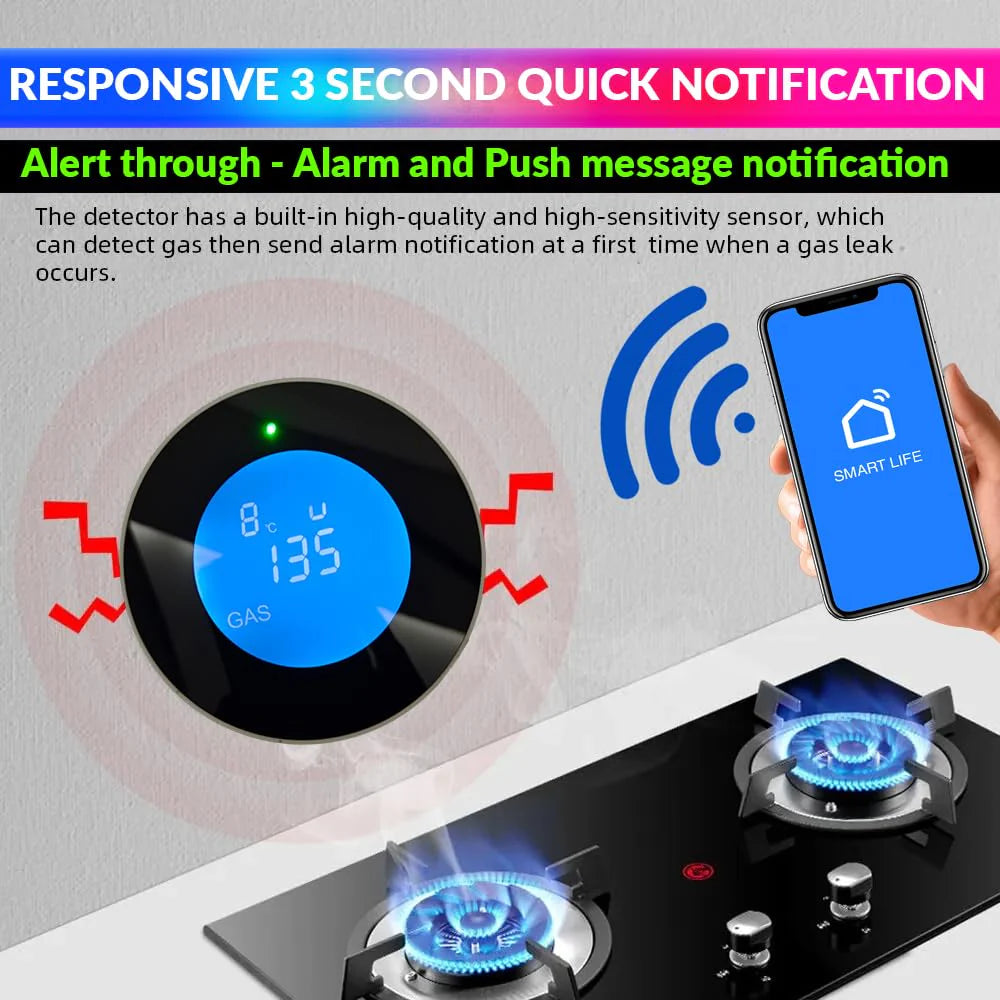 Smart WiFi Gas Leak Detector