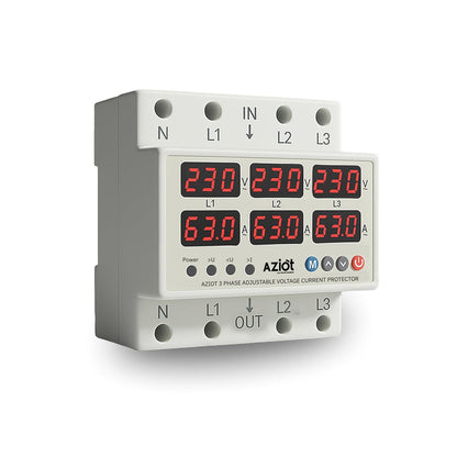 3-Phase Automatic Voltage Protector 63A