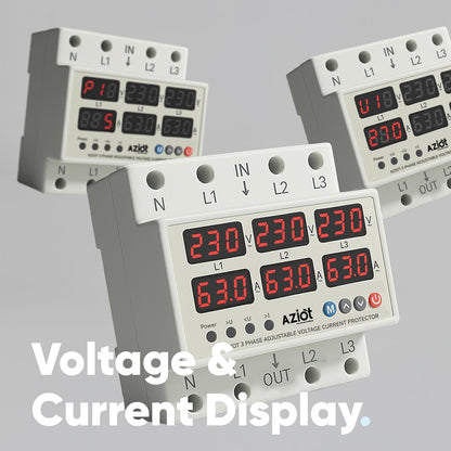 3-Phase Automatic Voltage Protector 63A