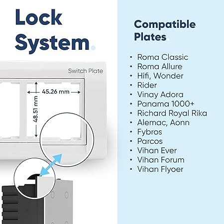 Wi-Fi 4 Gang Smart Touch Switch