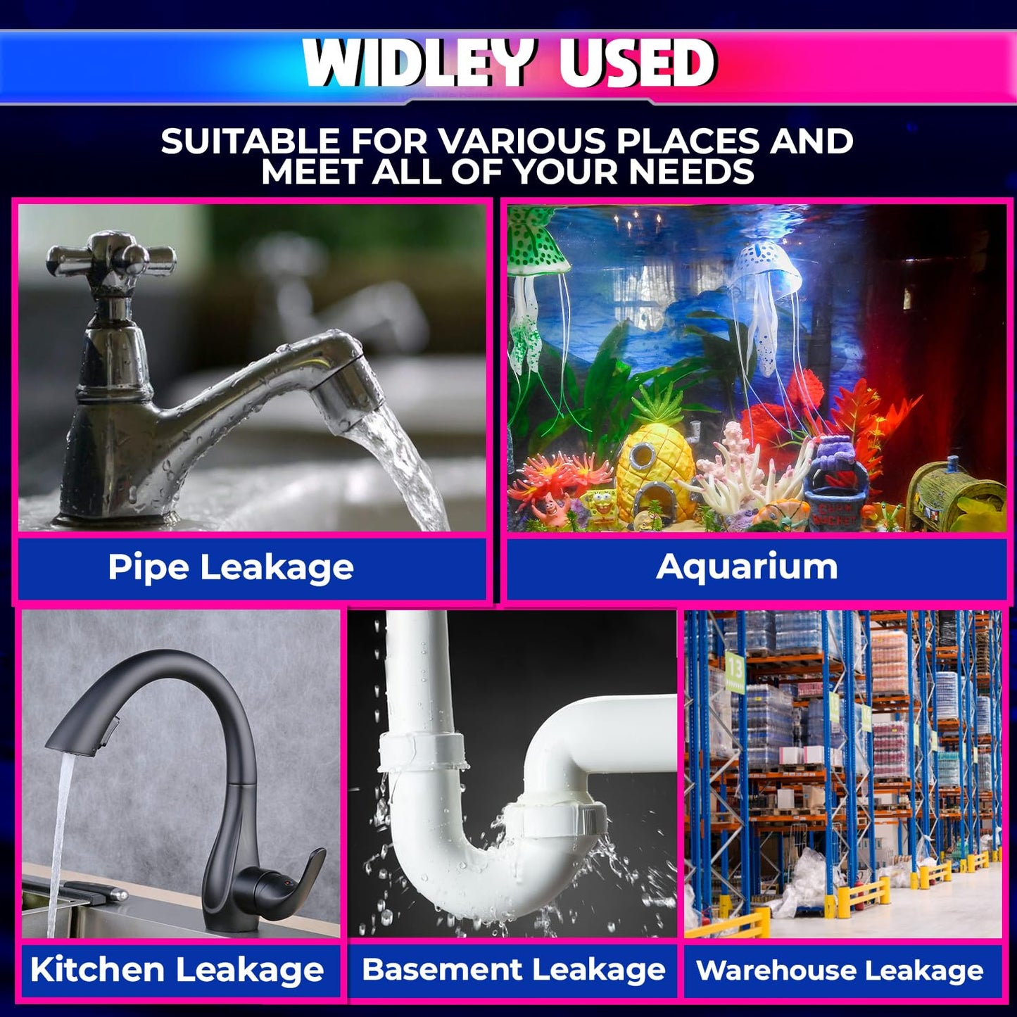 Smart WiFi Water Leak Sensor