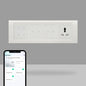 Wi-Fi Smart Touch Switch Panel – 8 Module with Fan Regulator & Socket