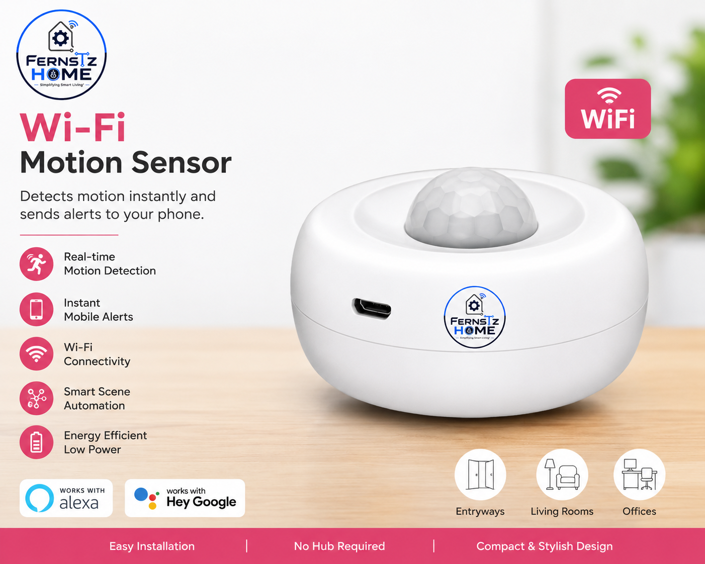 Wi-Fi Motion Sensor