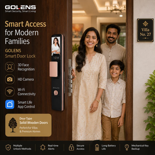 GOLENS X73 Premium Smart Door Lock