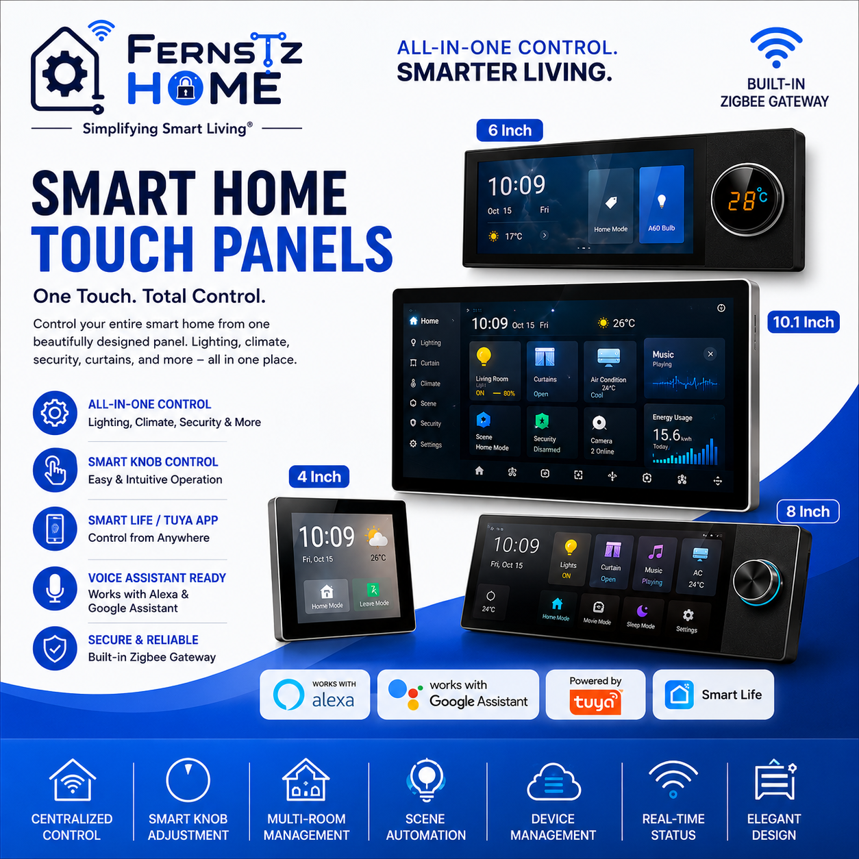 Smart Home Setup & Installation – SMART 2 BHK Comfort Living