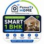 Smart Home Setup & Installation – SMART 1 BHK – Starter Living