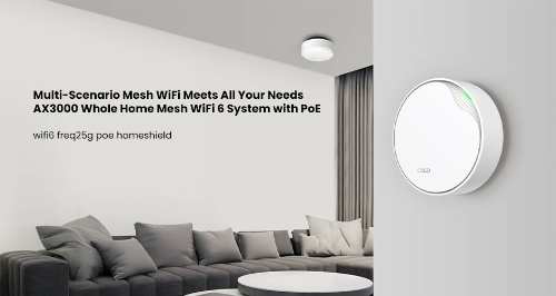 TP-Link Deco X50-PoE AX3000 Mesh Wi-Fi 6 System (3-Pack)