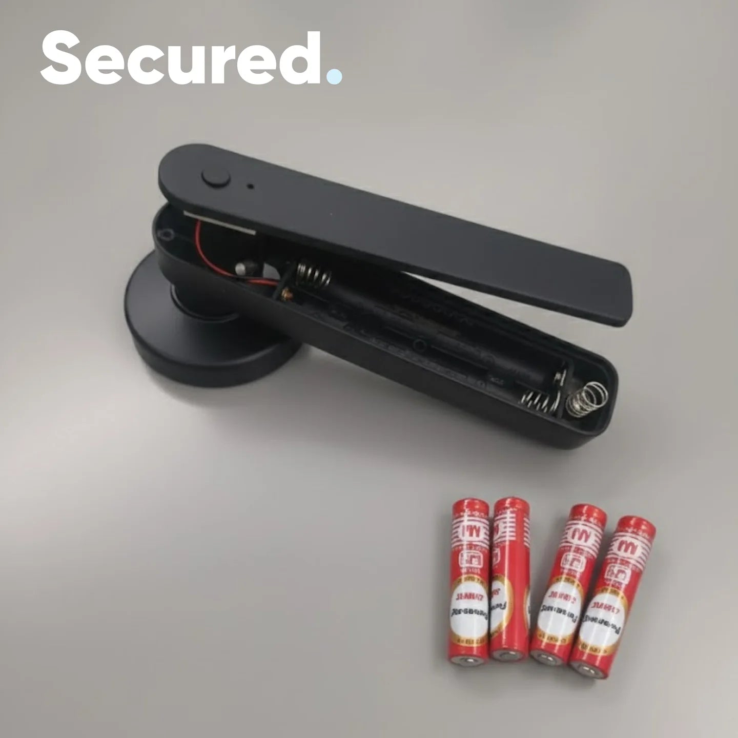 Smart Handle Door Lock with Fingerprint, Passcode & App Control