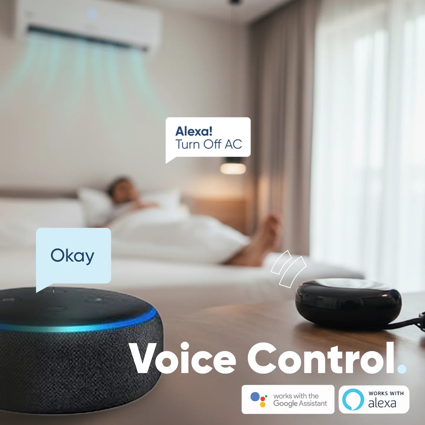 Universal Smart IR Blaster – Wi-Fi Remote for AC, TV & More