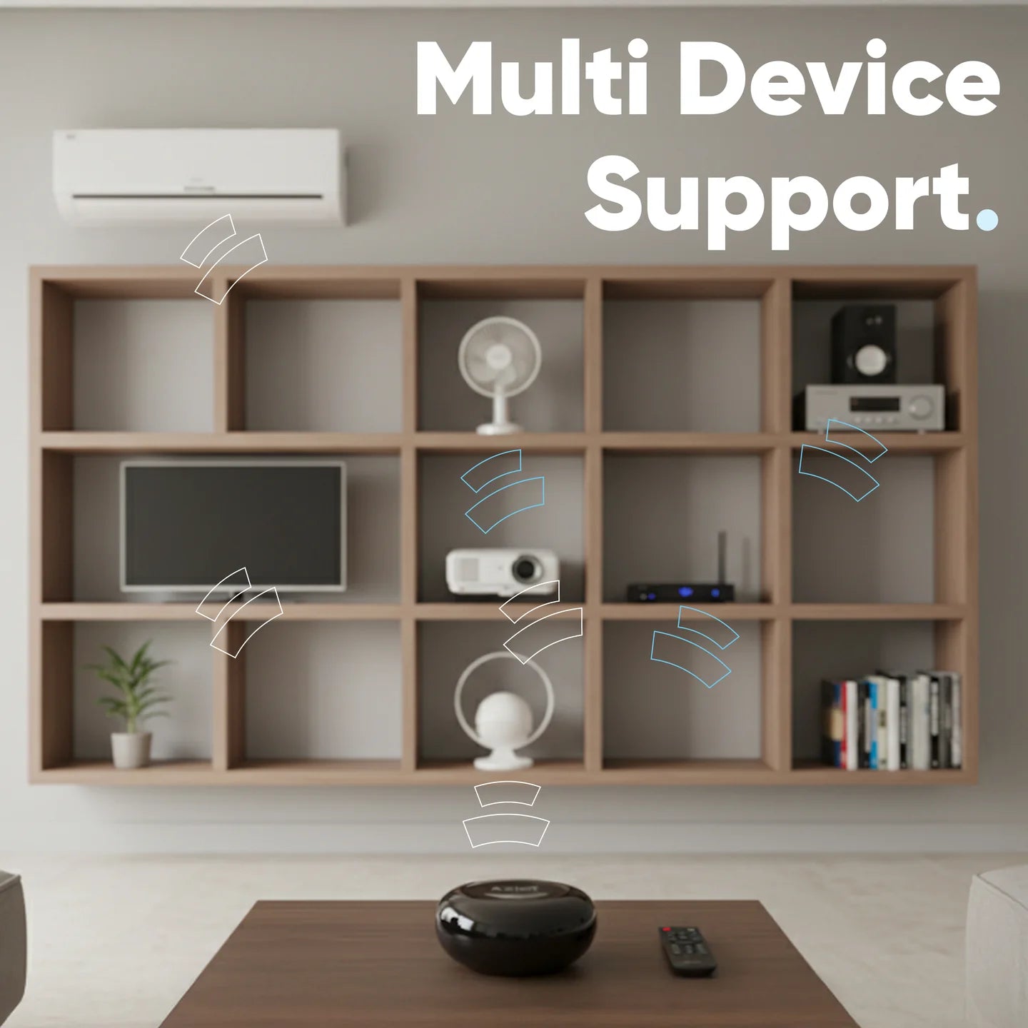 Universal Smart IR Blaster – Wi-Fi Remote for AC, TV & More