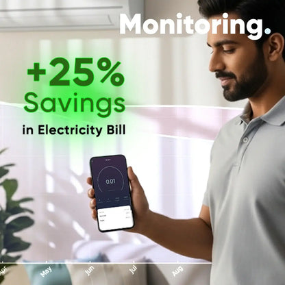 AZIOT Smart 4-Way Multi Plug Adaptor (WiFi + BLE)