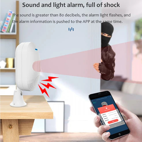 Smart WiFi PIR Motion Sensor – Smart Life Compatible