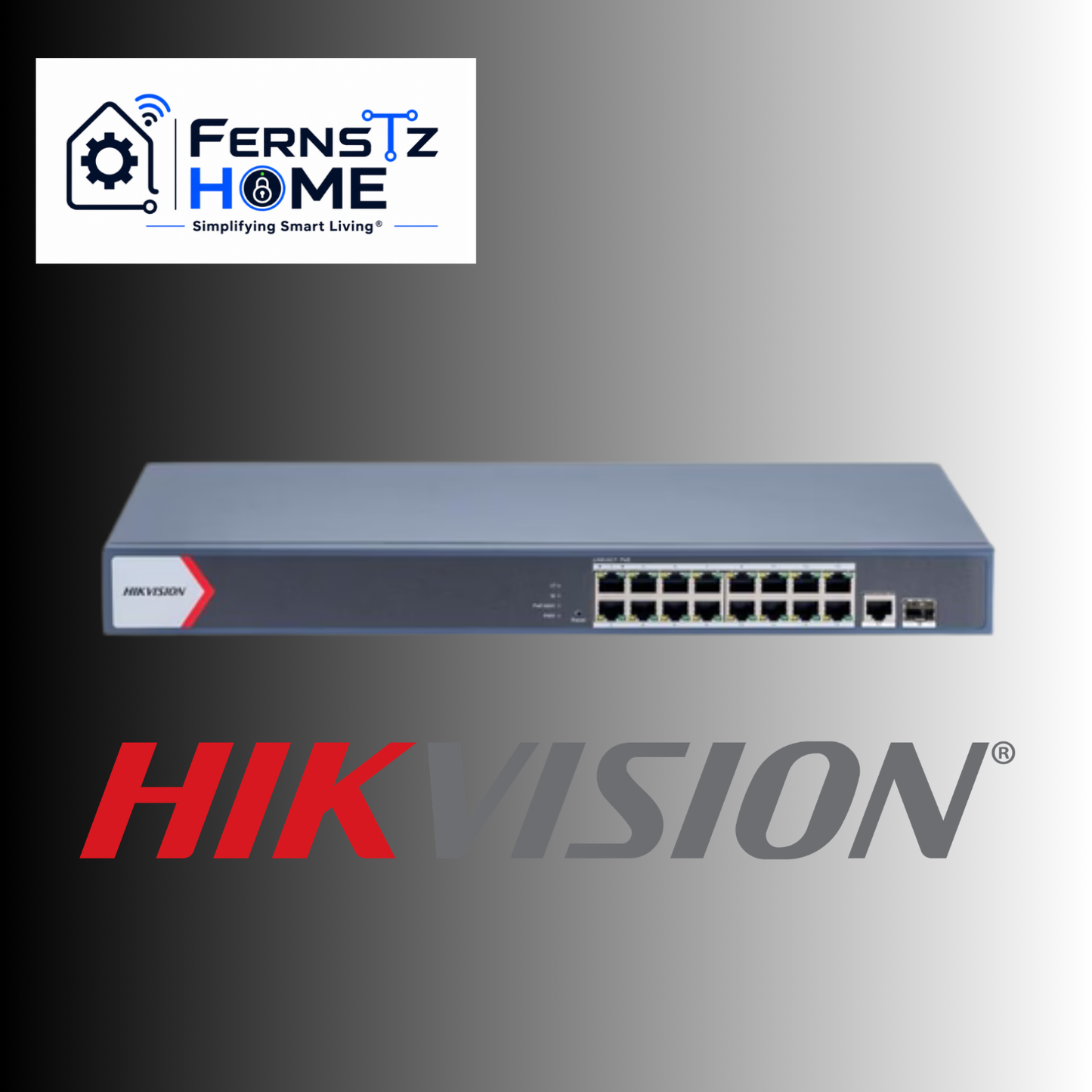 Hikvision 24-Port PoE Switch