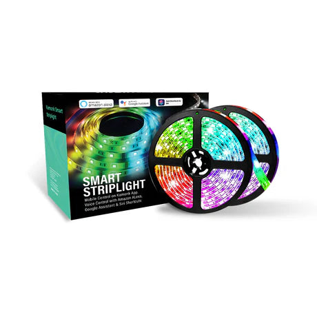 KAMONK Smart RGB LED Strip Light Kit (Wi-Fi + Bluetooth)