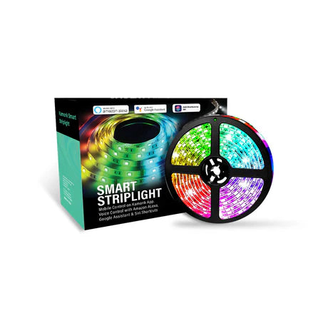 KAMONK Smart RGB LED Strip Light Kit (Wi-Fi + Bluetooth)