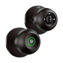 Smart Cylindrical Door Lock with Fingerprint & App Control