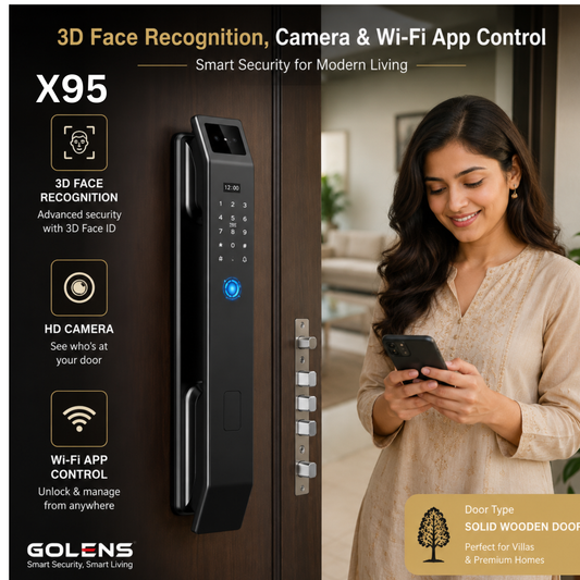 GOLENS X95 Premium Smart Door Lock