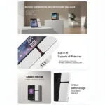 Ledgebit 3.5″ Multi-Function Smart Touch Panel with 3-Gang Smart Switch – Wi-Fi