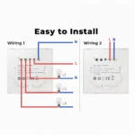 Ledgebit 3.5″ Multi-Function Smart Touch Panel with 3-Gang Smart Switch – Wi-Fi
