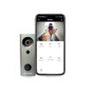 Smart Wi-Fi Video Doorbell with Rechargeable Battery & Chime