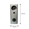 Smart Wi-Fi Video Doorbell with Rechargeable Battery & Chime